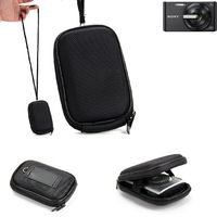 K-S-Trade Hardcase Kamera-Tasche Foto-Tasche kompatibel mit Sony Cyber-shot DSC-W830 für Kompaktkamera Gürteltasche Case Schutz-Hülle