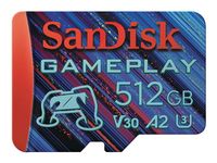 SanDisk  - 512GB, MicroSD, UHS-I, 190 MB/s, 130 MB/s, Blau | SDSQXAV-512G-GN6XN