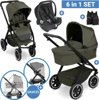ABC Design 6in1 Kombi-Kinderwagen-Set Samba 2 inkl.