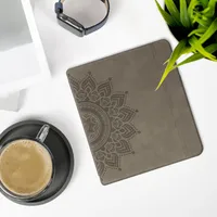 kwmobile Hülle kompatibel mit Tolino Epos 3 Hülle - Kunstleder Cover - Aufgehende Sonne Grau