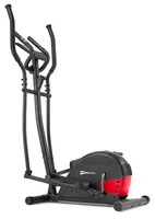 Hop-sport Eliptický trenažér | Magnetický trenažér červený | Tréningové zariadenie do 120kg