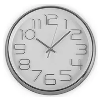 Wanduhr Kunststoff (4,5 x 30 x 30 cm)