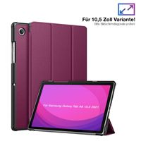 Schutzhülle für Samsung Galaxy Tab A8 10.5 2021 Cover Case Schutz Tablet Farbe: Lila