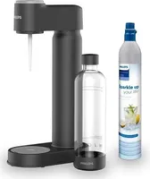 Philips výrobník sody (sodovkovač), s CO2 bombičkou, čierna (Lite ADD4901BK)