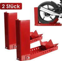 SWANEW Motocykel Rocker 2x Motocykel Predná nakladacia pomôcka Rail Predné koleso Clamp Wheel Rocker Motocykel Wheel Clamp Motocykel Stand