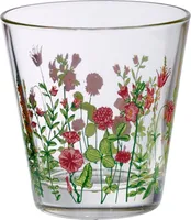 Trinkbecher Selvatica mit Blumen