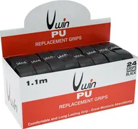 Uwin - Griffband 24er-Pack RD1001 (Einheitsgröße) (Schwarz)