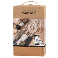 Creativ Company CC Starter-Set zum Lernen von Makramee-Knoten