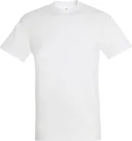 SOLS Regent pánske tričko s krátkym rukávom PC288 (XL) (Biela)