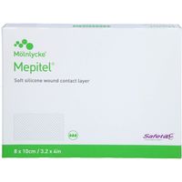 Mepitel Silikon Netzverband 8x10 cm steril 5 St