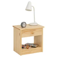 Nachttisch MORITZ, Kiefer natur lackiert, Massivholz, Landhausstil, Landhaus, Kommode