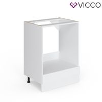 VICCO Herdumbauschrank 60 cm Küchenschrank Küchenzeile R-Line 