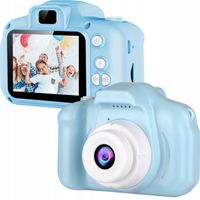 Forever SKC-100 Blau für Kinder Kamera von 3 Jahren alt 1080P HD Geburtstag Spielzeug für Kinder mit Effekten, Filtern, 5 Spiele Geschenk für Jungen Mädchen 3 4 5 6 7 8 9 Jahre alt, 3 MPX Auflösung