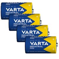Batterien VARTA 4014, Baby C, LR14, Alkaline, 1.5V, Industrial Pro, 4er Pack