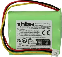 vhbw Akku kompatibel mit Toniebox Tonie Box Hörspielbox (2000 mAh, 3,6 V, NiMH)
