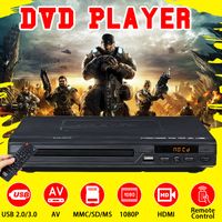 HD 1080P DVD Player Fernbedienung Automatisch CD Spieler USB MP3 MP4 Video