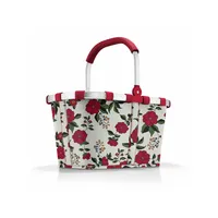 reisenthel carrybag, Einkaufskorb, Picknickkorb, Tragetasche, Garden White, 22 L, BK1039