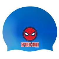 bademütze Spiderman junior blau Einheitsgröße