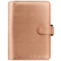 Filofax, Diár Saffiano Metallic, osobné, rose gold