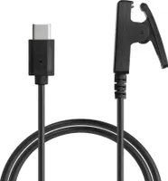 kwmobile USB C Ladekabel kompatibel mit Garmin vivomove Trend / Lily / HR / Forerunner 35 / 30 / 735XT - Kabel Charger - Smart Watch Typ C Ersatzkabel
