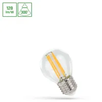 LED Filament Leuchtmittel Tropfen 4W = 40W E27 klar 510lm Kugel Neutralweiß 4000K