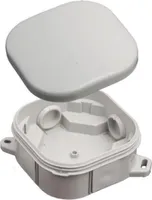 Abzweigdose Verteilerdose IP54 grau 92x92x44 Aufputz Verbindungsdose