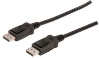 DIGITUS DisplayPort Anschlusskabel Stecker - Stecker 2,0 m schwarz