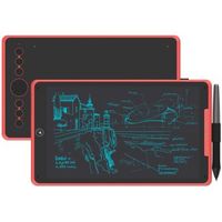 Huion Graphics Zeichenstifttablett Inspiroy Ink H320M LCD-Schreibtablett mit batterielosem Stift PW100 8192 Druckempfindlichkeit (rot)