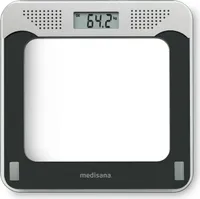 medisana PS 425 Personenwaage Badezimmerwaage mit Sprachausgabe bis 180 kg
