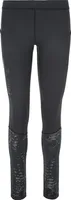 Damskie legginsy do biegania Kilpi RUNNER-W, CZARNE, rozmiar 40