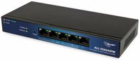 ALLNET Switch smart managed 5 Port Gigabit 60W / 4x PoE+ / 1x LAN / "ALL-SG8245PM"