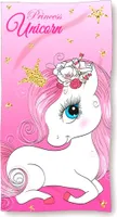 Strandtuch für Kinder aus Baumwolle 70x140 Unicorn Einhorn