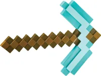 Minecraft Kunststoff-Replik Diamant-Spitzhacke 40 cm