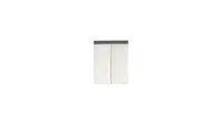 trendteam szafka łazienkowa z lustrem Amanda szara melamina/agawa szara HG.TZ 60 x 77 x 17 cm