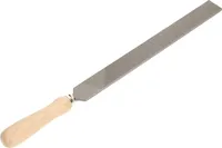 KOTARBAU® Werkstattfeile Flach Länge: 350 mm Hieb 2 (Mittel) Handfeile Flachfeile Metallfeile für Metallverarbeitung