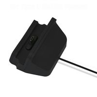 K-S-Trade Docking-Station kompatibel mit Motorola Edge 30 Fusion Ladestation Dock Ladegerät Docking Station Tischständer Ständer inkl. USB Typ C