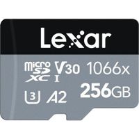 Lexar microSDXC Card 256GB High-Performance 1066x UHS-I U3 - Extended Capacity SD (MicroSDHC) Lexar