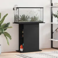 vidaXL Akvarijní stojan černý 75x36x72,5 cm materiál na bázi dřeva