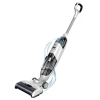 Fakir WDA 700 Wet&Dry Akku Staubsauger beutellos 120 Watt | Nass-Trockensauger mit Selbstreinigungsfunktion | Bodenstaubsauger mit 22,2V Li-Ionen Akku