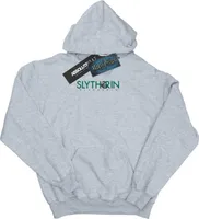 Harry Potter - "Slytherin" Kapuzenpullover für Herren BI11843 (S) (Grau)