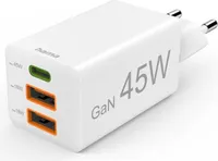 hama GaN-Ladeadapter weiß, 45 Watt