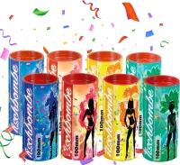 4er Party Tischbomben Partypopper Tischfeuerwerk Silvester für Kinder