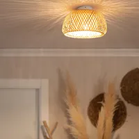 Deckenleuchte Bambus Kea Big Natürlich