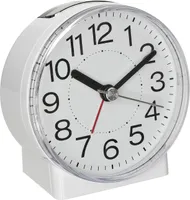 TFA Dostmann 60.1037.02 Quarz Wecker Weiß Alarmzeiten 1 (60.1037.02)