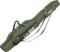 Lixada 150 cm Třívrstvá rybářská taška Přenosný skládací rybářský prut Rybářské nářadí Carrying Bag Carrier Cestovní taška