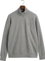 Gant 2008005 Reg Shield Halbreißverschluss-sweatshirt Grau XL Mann Grau XL