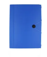 Fächermappe blau - DIN-A4