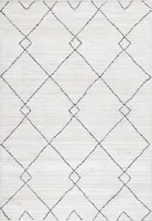 Taznaxt teppich kurzflor rechteckig 200x290cm creme
