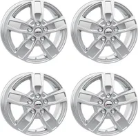 Autec Wheels QUANTRO 6.5x16 ET 52 5x112 brilliant silver 4-Q6516525075118 kompatibilní s Mercedes-Benz Viano Vito V
