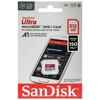 SanDisk 512GB Ultra microSDXC UHS-I Card SDSQUAC-512G-GN6MN